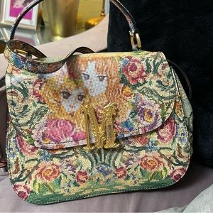 Moschino anime Embroidered bag